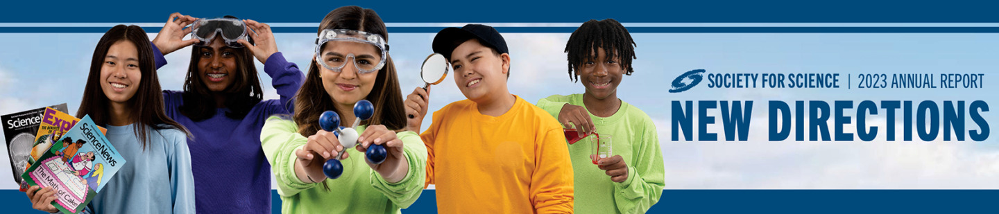 2023 Annual Report Banner - New Directions